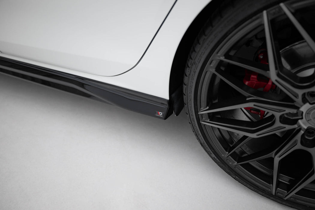 VW-GO-8-GTI-SD3G | MAXTON DESIGN | Side Skirts Diffusers V.3 Volkswagen Golf GTI / GTE / GTI Clubsport / GTD / R-Line Mk8
