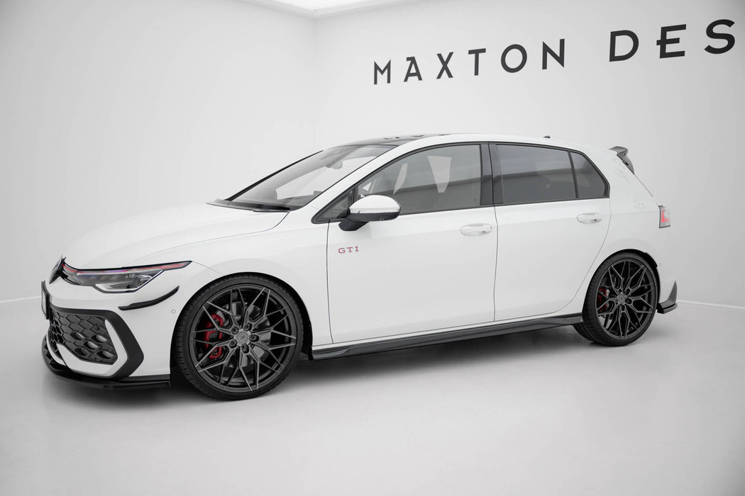 VW-GO-8-GTI-SD3G | MAXTON DESIGN | Side Skirts Diffusers V.3 Volkswagen Golf GTI / GTE / GTI Clubsport / GTD / R-Line Mk8