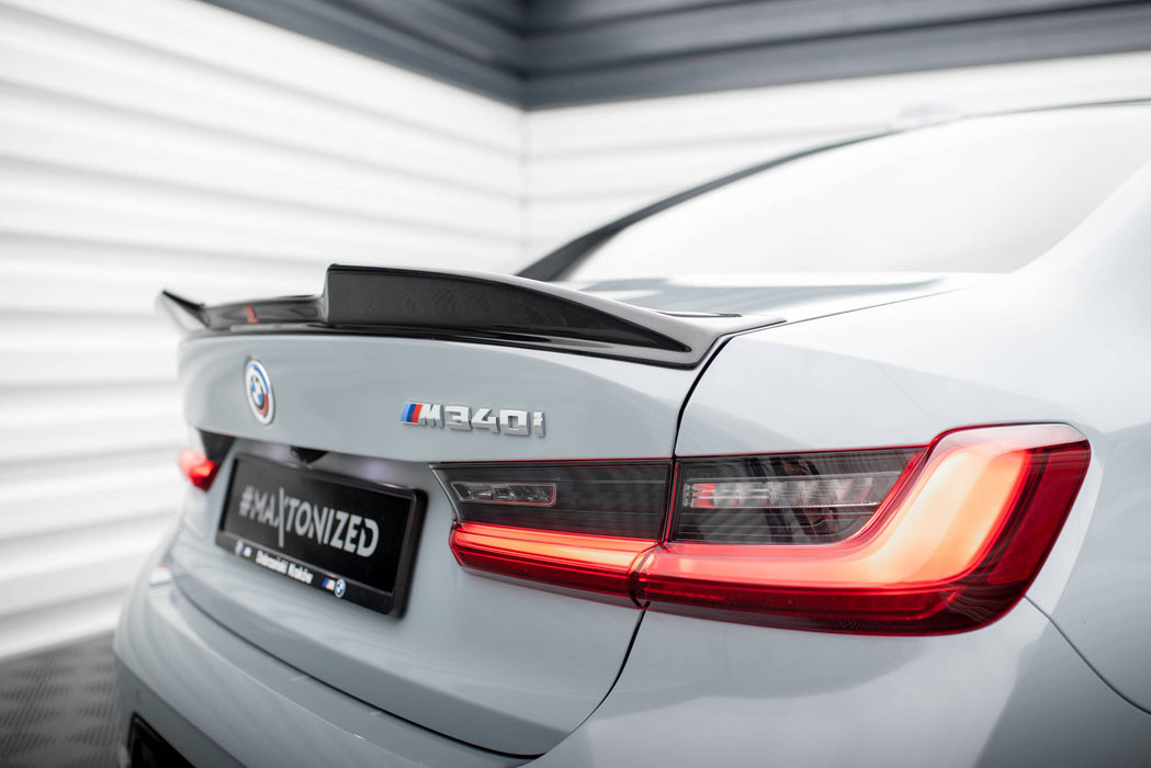 BM-3-G20F-MPACK-CAP1G | MAXTON DESIGN | Spoiler Cap 3D BMW M340i / 3 M-Pack / M3 Sedan G20