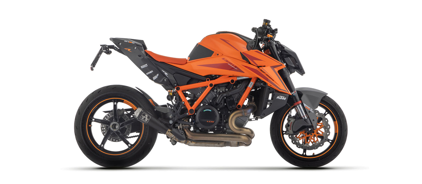 ARROW EXHAUST | KTM 1390 SuperDuke R 2024  | Pro-Race Nichrom "Dark" silencer