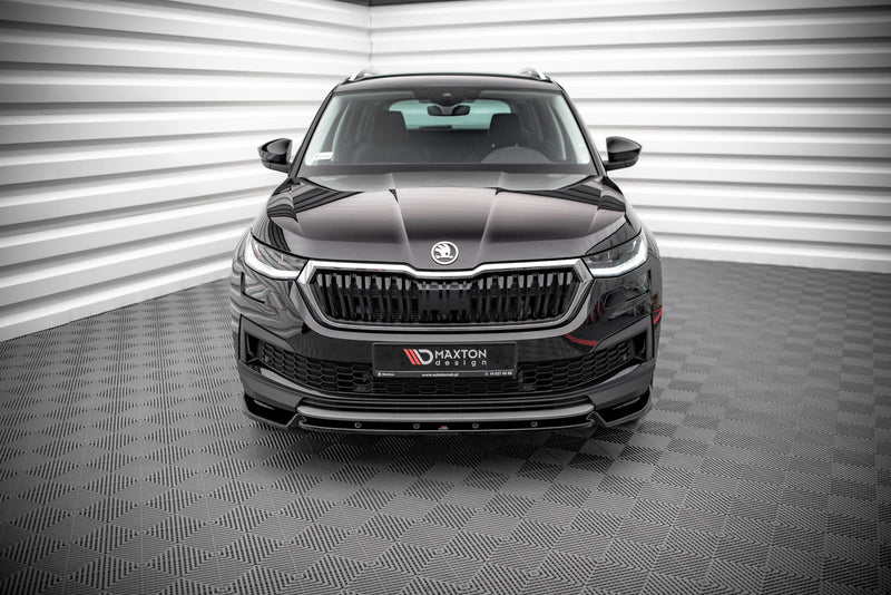 MAXTON DESIGN | Front diffuser V.1 Skoda Kodiaq Mk1 Facelift