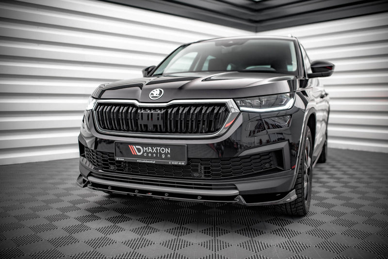 MAXTON DESIGN | Front diffuser V.1 Skoda Kodiaq Mk1 Facelift