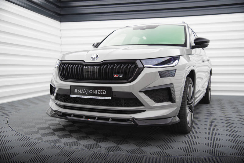 MAXTON DESIGN | Front diffuser V.1 Skoda Kodiaq RS Mk1 Facelift