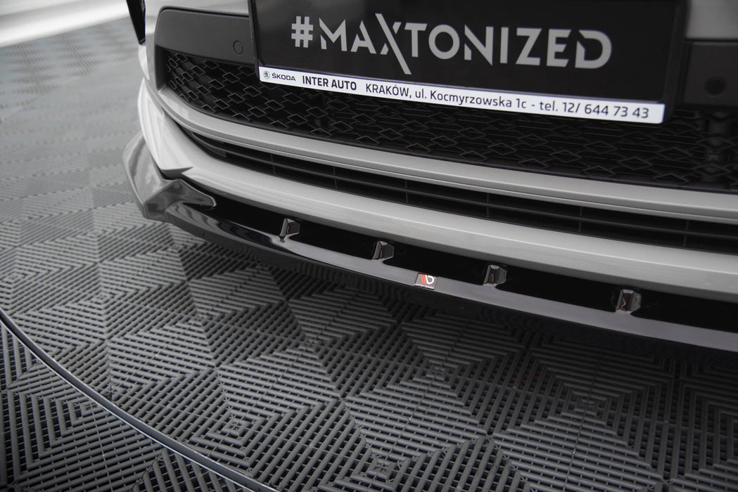 MAXTON DESIGN | Front diffuser V.1 Skoda Kodiaq RS Mk1 Facelift