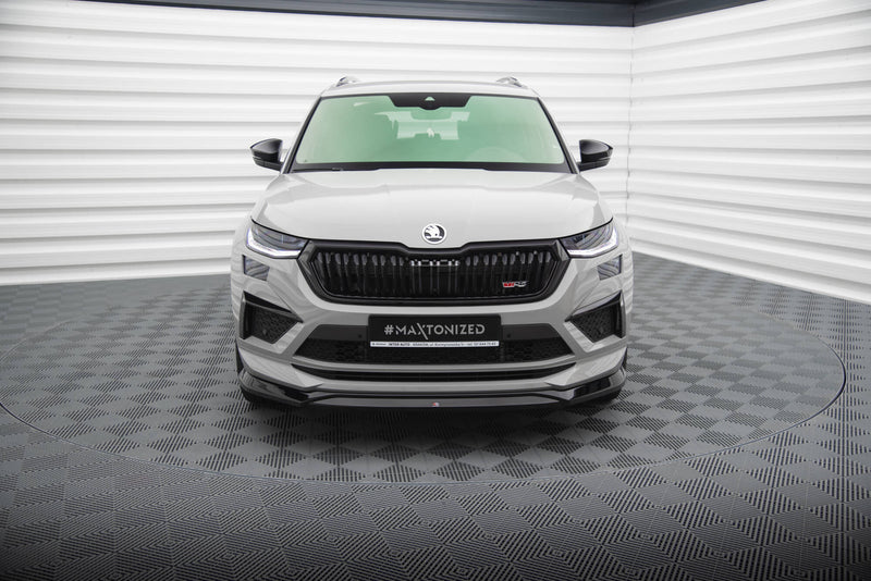 MAXTON DESIGN | Front diffuser V.2 Skoda Kodiaq RS Mk1 Facelift