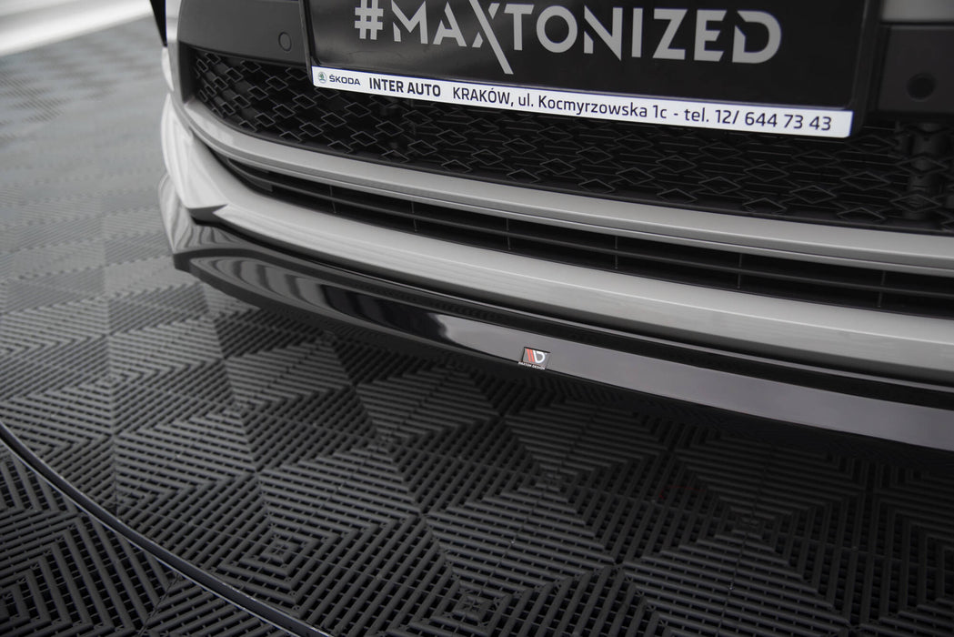 MAXTON DESIGN | Front diffuser V.2 Skoda Kodiaq RS Mk1 Facelift