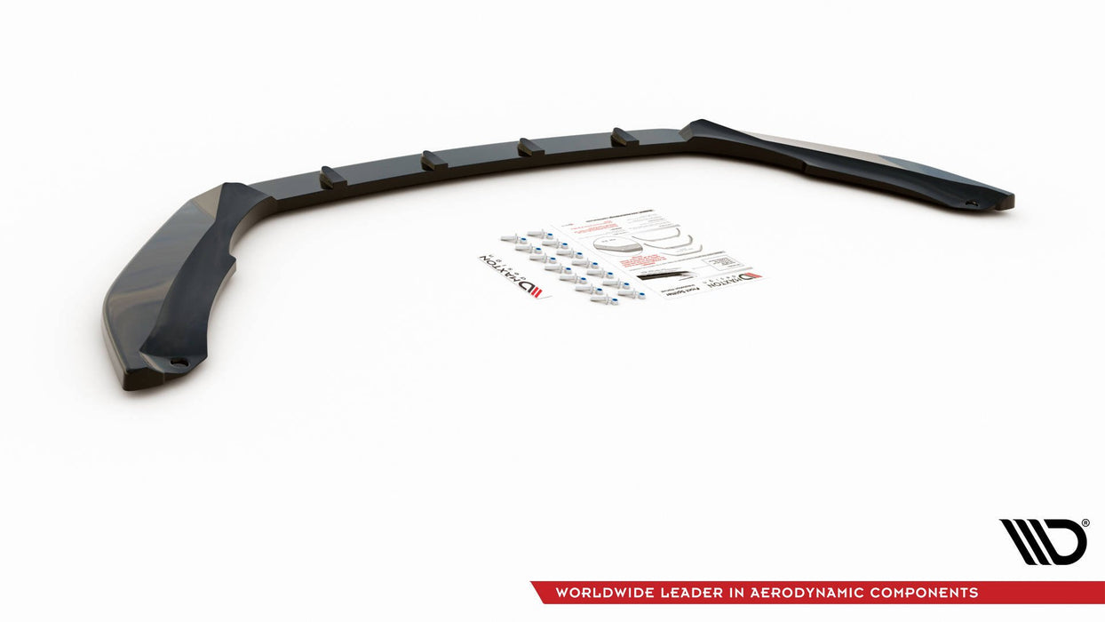 MAXTON DESIGN | Front diffuser V.2 Skoda Octavia RS Mk3 Facelift 2016-19