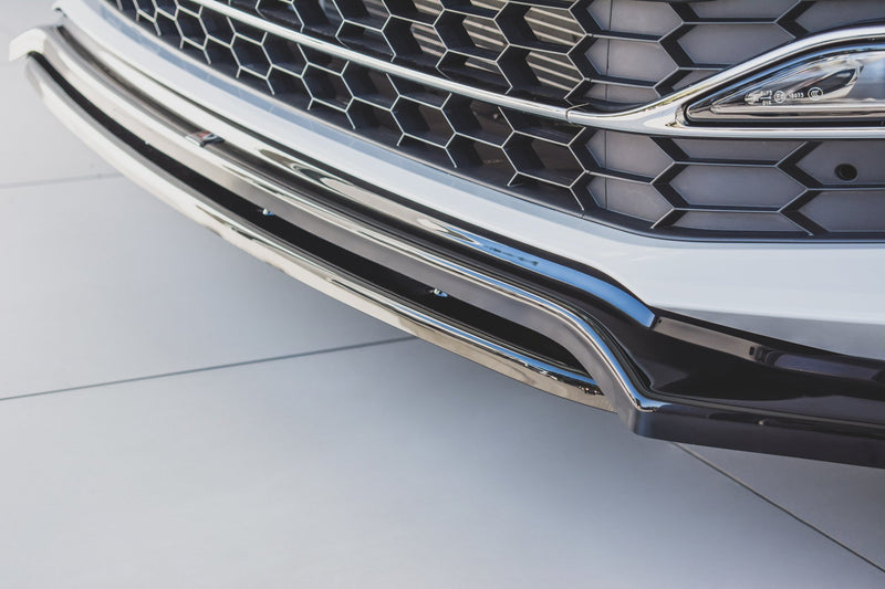 MAXTON DESIGN | Front diffuser V.3 Skoda Superb Liftback / Combi Mk3 Facelift