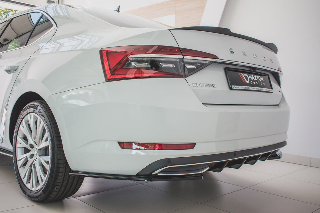 MAXTON DESIGN | Rear Diffuser Side Skoda Superb Liftback / Combi Mk3 Facelift
