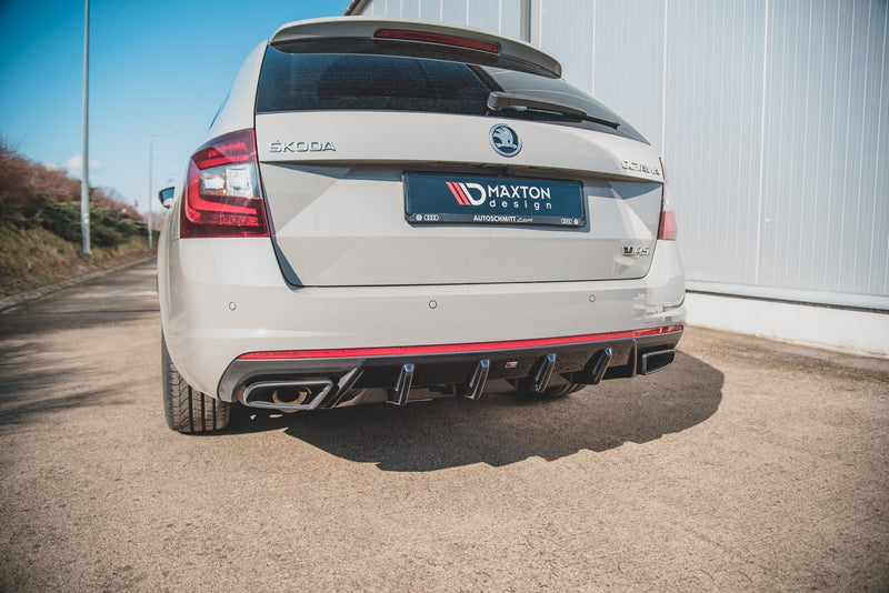 MAXTON DESIGN | Rear apron V.1 Skoda Octavia RS Mk3 / Mk3 FL Hatchback / Estate