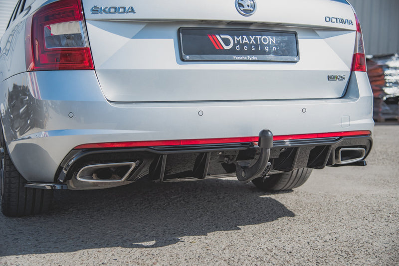 MAXTON DESIGN | Rear apron V.2 Skoda Octavia RS Mk3 / Mk3 FL Hatchback / Estate
