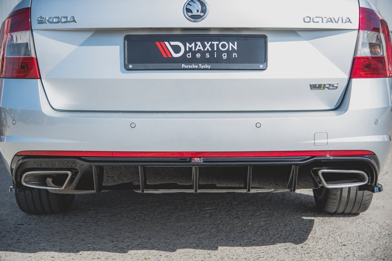MAXTON DESIGN | Rear apron V.2 Skoda Octavia RS Mk3 / Mk3 FL Hatchback / Estate