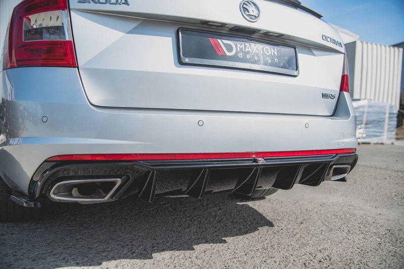 MAXTON DESIGN | Rear apron V.2 Skoda Octavia RS Mk3 / Mk3 FL Hatchback / Estate