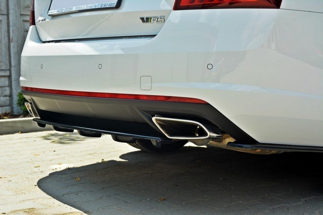 MAXTON DESIGN | Hinten Splitter Skoda Octavia RS Mk3 / Mk3 FL Hatchback / Estate