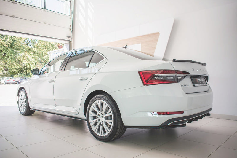 MAXTON DESIGN | Side skirts diffuser Skoda Superb Liftback / Combi Mk3 Facelift