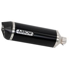 71898AKN | ARROW EXHAUST | Kawasaki ZX-6R 2019-2025 | Race-Tech aluminium "Dark" silencer