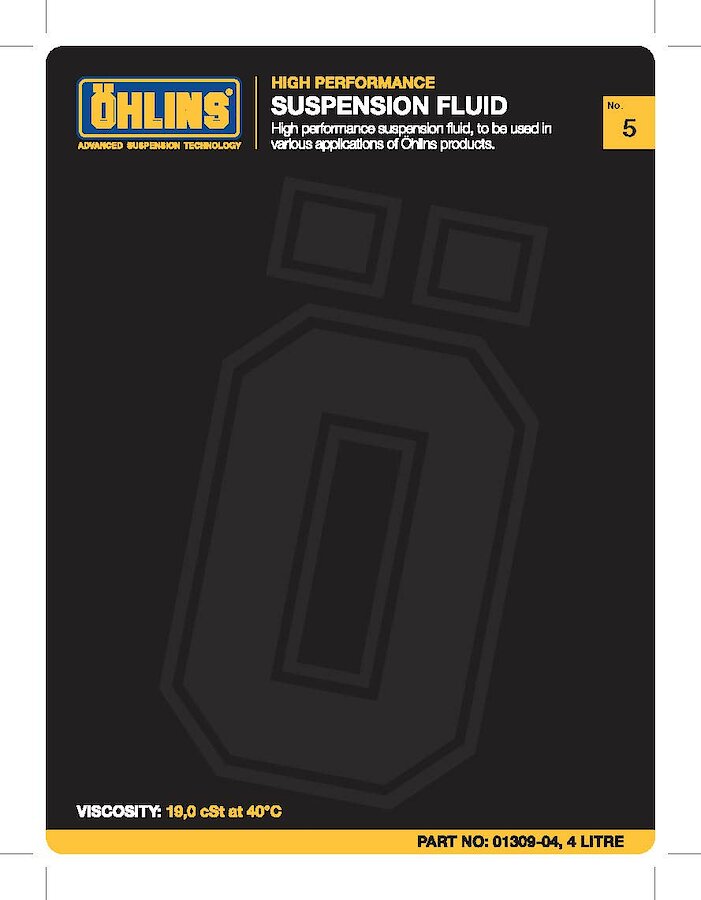 Öhlins Motorcycle Front Fork Springs 08693-xx