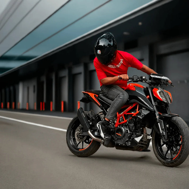 | Barrel Rogue for KTM- Black with Link Pipe| Rogue 2.0