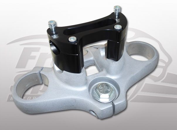 202408K |  Free Spirits | Risers Harley Davidson XR1200 for stock handlebar (Black)