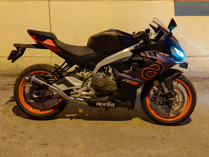 BM-OL20-RS457-FS| Barrel Aprilia | Outlaw 2.0 Full System for Aprilia RS457 with header pipe| Side Exit
