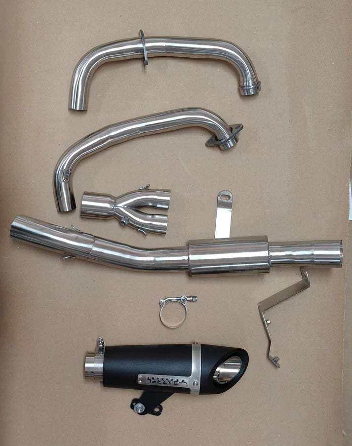 BM-OL20-RS457-FS| Barrel Aprilia | Outlaw 2.0 Full System for Aprilia RS457 with header pipe| Side Exit