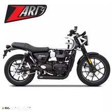 ZTP087S00SSR-B | ZARD EXHAUST | TRIUIMPH STREET & SPEED TWIN 900 21-23 "CROSS" 2017-2023 BLAK EDITION