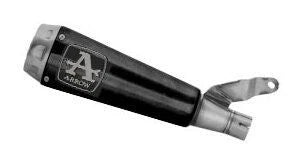 71977PRN | ARROW EXHAUST | Ducati Scrambler 800 2023/2024 | Pro-Race Nichrom "Dark" silencer