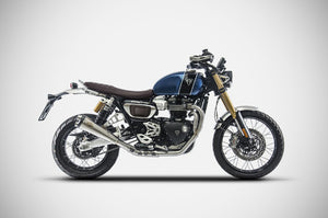 ZTP094S00SCR | ZARD EXHAUST | TRIUMPH SCRAMBLER 1200 EXHAUST | FULL KIT 2021-23