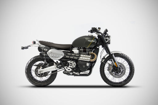 SCRAMBLER 1200 EXHAUST | SLIP-ONS (3 PROBES EURO 5+) (24-26)