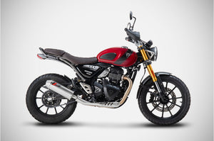 ZTP105S10SSR | ZARD EXHAUST | TRIUMPH SPEED 400/SCRAMBLER 400 X |   SLIP-ON