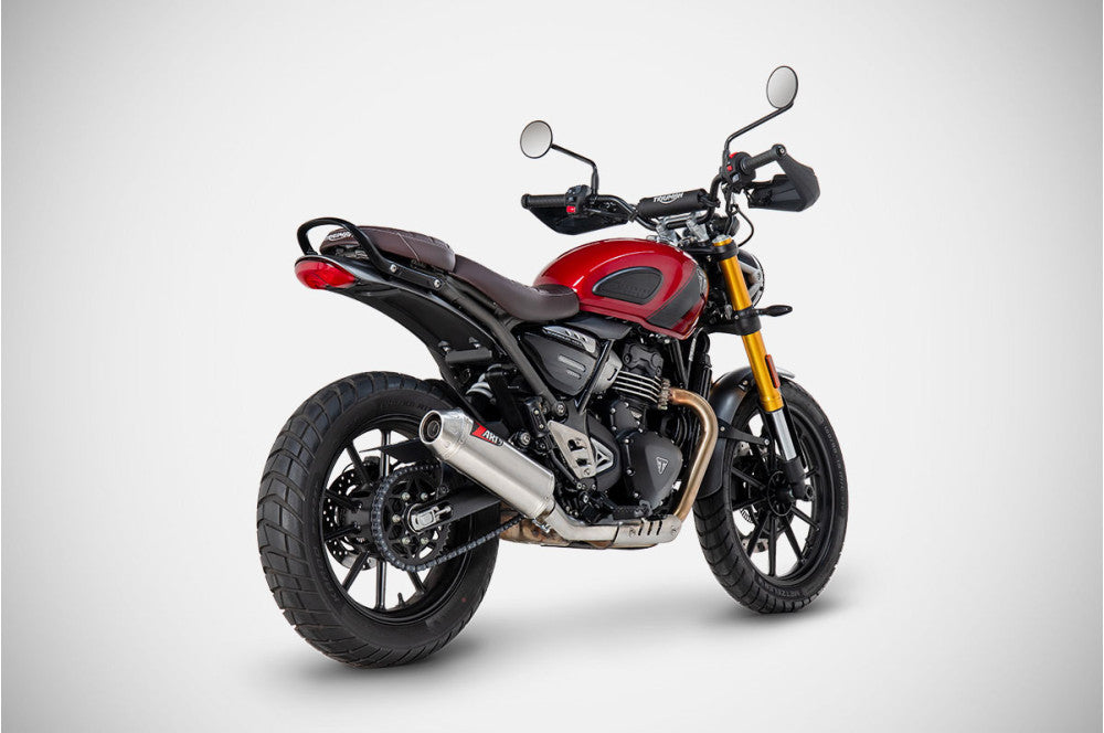 ZTP105S10SSR | ZARD EXHAUST | TRIUMPH SPEED 400/SCRAMBLER 400 X |   SLIP-ON