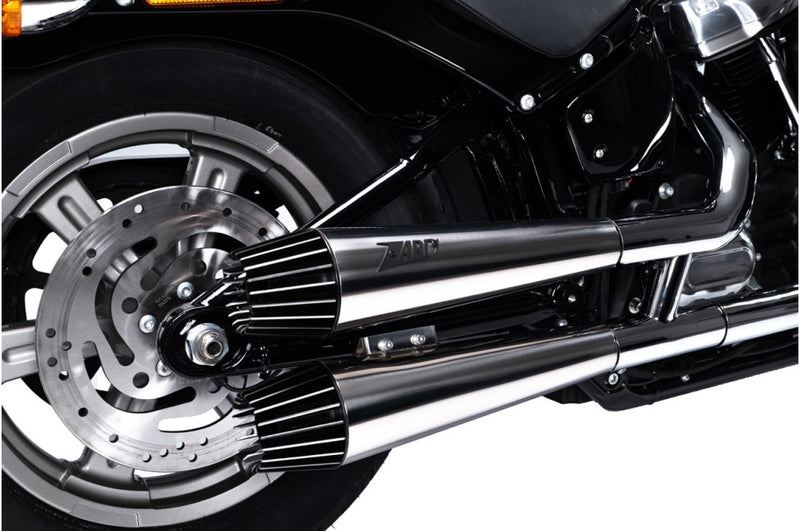 ZHD008S10SSO-P | ZARD EXHAUST | HARLEY DAVIDSON SOFTAIL M8 - SILENCERS 2016-23