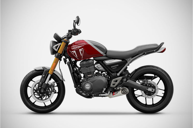 ZTP104S00SSR | ZARD EXHAUST | TRIUMPH SPEED 400/SCRAMBLER 400 X 2024-25 | - FULL KIT