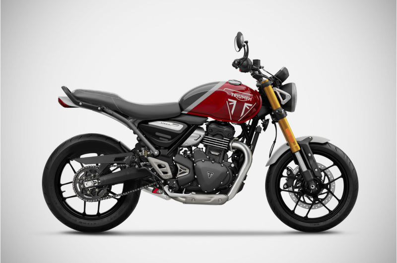 ZTP104S00SSR | ZARD EXHAUST | TRIUMPH SPEED 400/SCRAMBLER 400 X 2024-25 | - FULL KIT