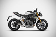 ZTP098S10TCR | ZARD EXHAUST | TRIUMPH SPEED TRIPLE 1200 RS/RR 21-23 SLIP-ON 2021-2023