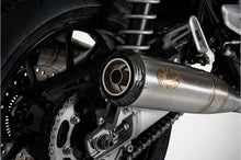 ZTP090S10SSR | ZARD EXHAUST | TRIUIMPH SPEED TWIN 1200 21-23/THRUXTON R/ RS 1200 21-23  "CONICAL" SLIP-ON 2021-2023