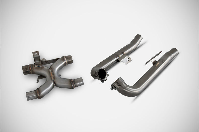 ZTPH095TSR  | ZARD EXHAUST | TRIUMPH SPEED TWIN 900 2021-23 DECAT