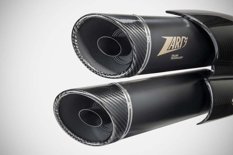 ZHD007S10SCR-B | ZARD EXHAUST | HARLEY DAVIDSON  | SPORTSTER S | "TOP GUN" SLIP-ON KIT 2021-24