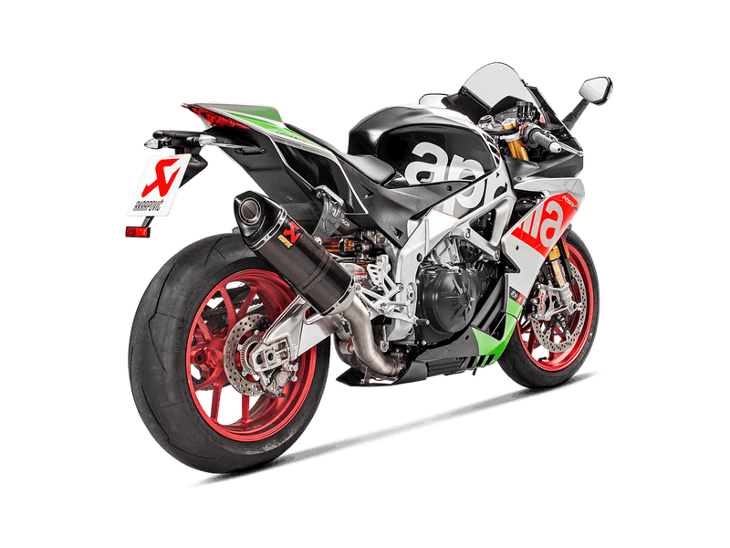S-A10SO9-RC | AKRAPOVIC | Aprilia TUONO V4 2017 -2020 Slip-On Line (Carbon)