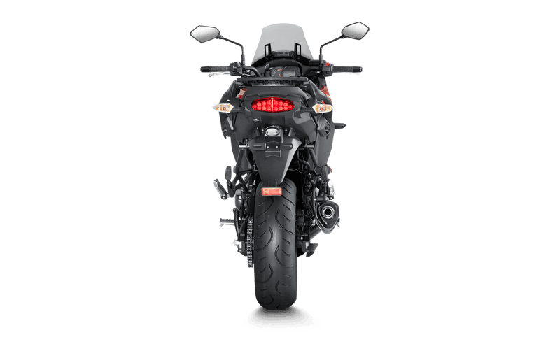 S-K10SO20-HZT | AKRAPOVIC  | Kawasaki Versys 1000 2012 -2018 Slip-On Line (Titanium)