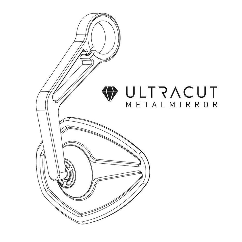 7003010 | Moto Gadget | m.view FLIGHT bar end mirror