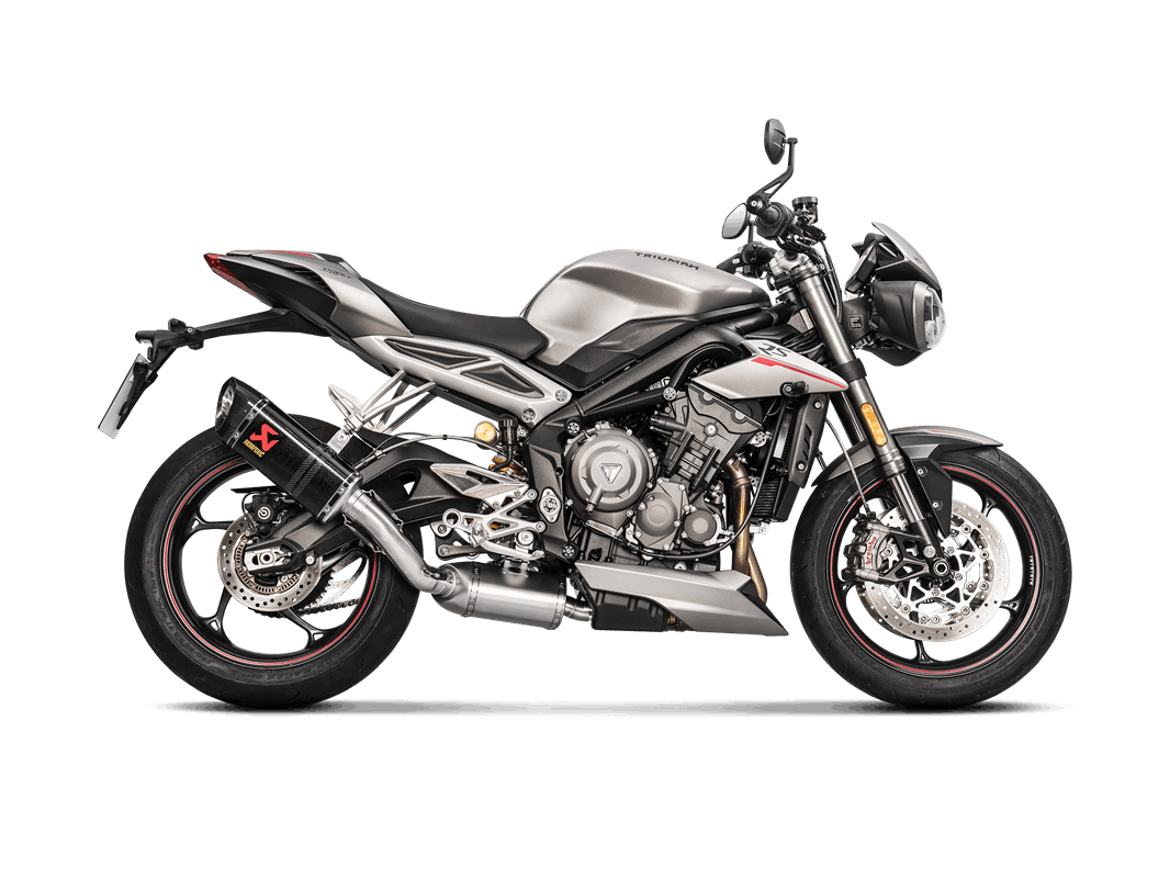 Triumph Street Triple 765 S / R / RS 2017 -2019 Slip-On Line (Carbon) - Homologated