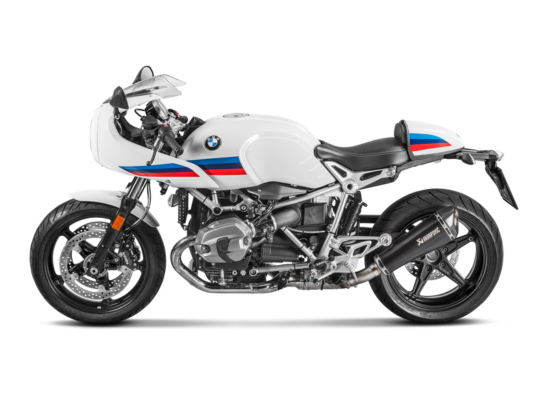 S-B12SO17-HBRBL | AKRAPOVIC | BMW R Nine T Racer 2017-2024 - Slip-On Line (Titanium)