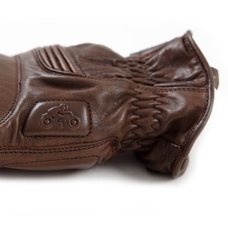 Helstons SPEED PRO summer Pull Up brown leather glove