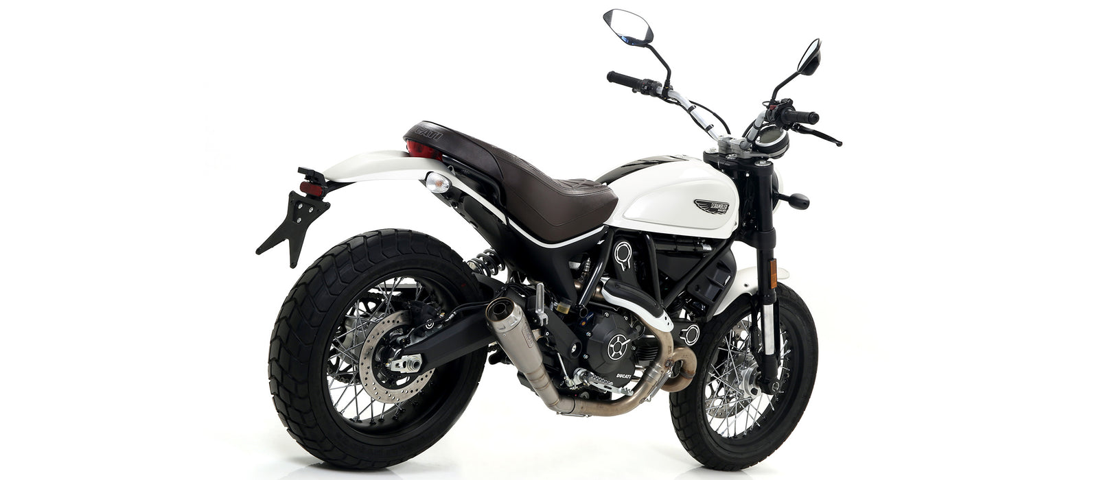 ARROW EXHAUST | Ducati Scrambler 800 2017-18 | Pro-Race titanium silencer