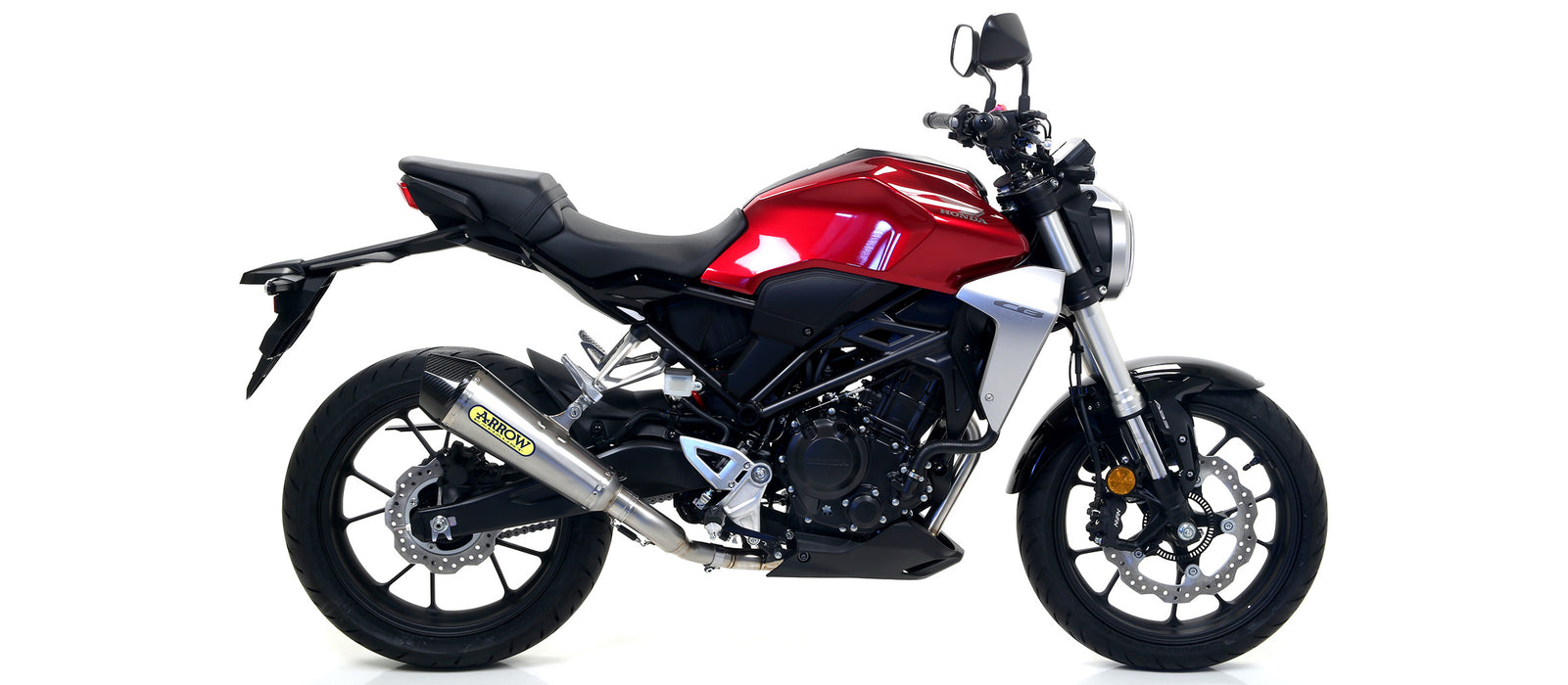 ARROW EXHAUST | Honda CB 300 R 2018-20 | Racing link pipe for original collectors