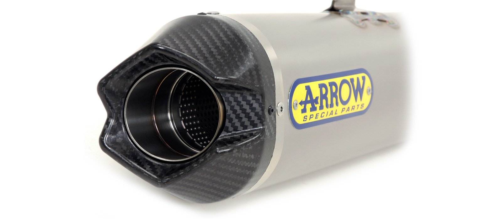 ARROW EXHAUST | BMW S1000RR 2015-2016 | Works titanium silencer with carbon end cap