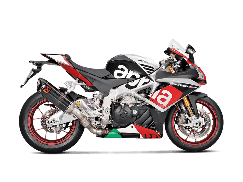 S-A10SO8-RC | AKRAPOVIC | Aprilia RSV4 2015 -2016 Slip-On Line (Carbon)