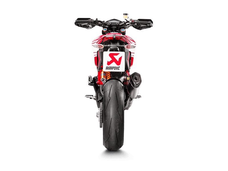 S-D9SO8-RT | AKRAPOVIC | Ducati Hyperstrada 2013 -2018 Slip-On Line (Titanium)