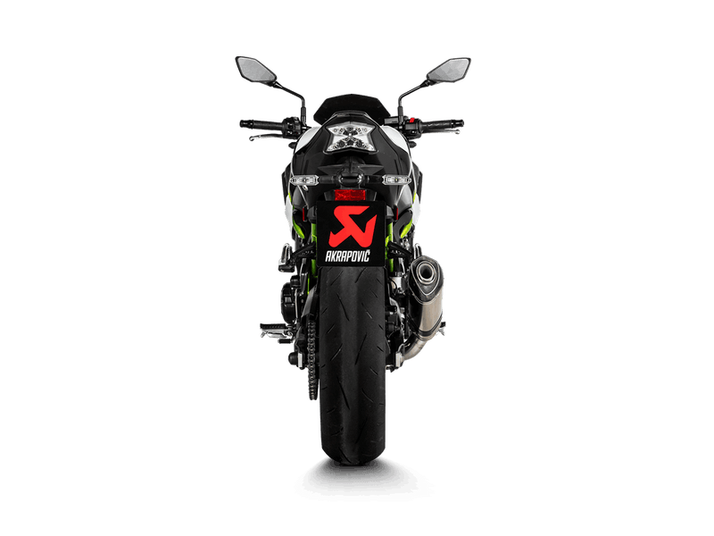 S-K9SO8-HZT/1 |  AKRAPOVIC |Kawasaki Z900 2017 -2019 Slip-On Line (Titanium)